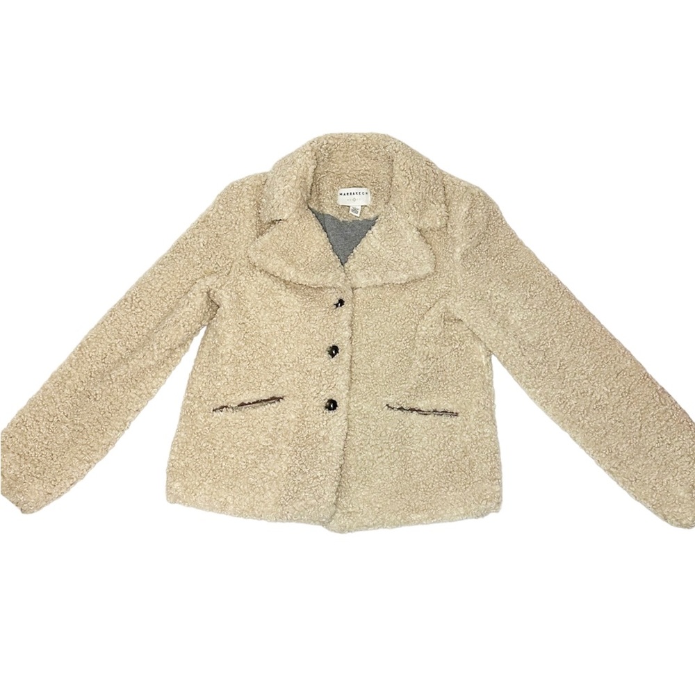 Marrakech Sherpa Fleece Jacket Size Small